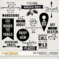 Go Explore | Stamps by Digital Scrapbook Ingredients