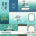 Sea | Cards by Digital Scrapbook Ingredients