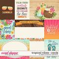 Tropical Vibes | Cards by Digital Scrapbook Ingredients