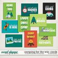 Camping For the Win: Journaling Cards by Janet Phillips