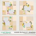 Outside The Box Templates Vol.3 by Digital Scrapbook Ingredients