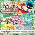 Around the world: New Zealand - Mixed Media by Amanda Yi & WendyP Designs