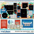 Cindy's Layered Templates - Double the Memories: July by Cindy Schneider