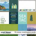 50 States: Washington Cards by Kelly Bangs Creative 50 States: Washington Cards by Kelly Bangs Creative