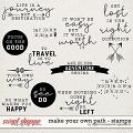 Make Your Own Path | Stamps by Digital Scrapbook Ingredients