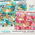 Birthday Boy & Girl Kit Bundle by Digital Scrapbook Ingredients