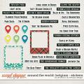 Around the world: Belgium - Stickers by Amanda Yi & WendyP Designs