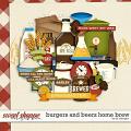 Burgers and Beers Home Brew by LJS Designs   