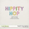 Hippity Hop Alphas by Ponytails