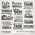 Taco 'Bout A Party Stamps by LJS Designs 