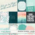 Double Trouble - cards by WendyP Designs