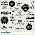 On The Trail & Under The Stars | Stamps by Digital Scrapbook Ingredients On The Trail & Under The Stars | Stamps by Digital Scrapbook Ingredients