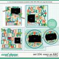 Cindy's Layered Templates - Set 234: Easy as ABC by Cindy Schneider