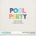 Pool Party Alphas by Ponytails