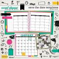 Save the Date Templates by Erica Zane