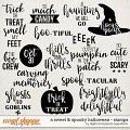 A Sweet and Spooky Halloween | Stamps by Digital Scrapbook Ingredients