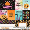 A Sweet Halloween | Cards by Digital Scrapbook Ingredients