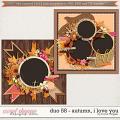 Brook's Templates - Duo 58 - Autumn, I Love You by Brook Magee