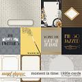 Moment in Time: 1920s Cards by Meagan's Creations Moment in Time: 1920s Cards by Meagan's Creations