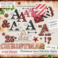 Christmas time | editable alpha kit: simple pleasure designs by Jennifer Fehr