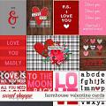 Farmhouse Valentine Cards by Clever Monkey Graphics 