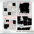 Cindy's Layered Templates - Set 240: Love & Marriage by Cindy Schneider