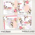 Bubbles and Confetti Layered Templates by Southern Serenity Designs