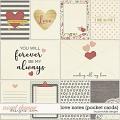 Love Notes Pocket Cards by Ponytails
