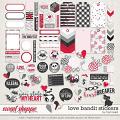 Love Bandit Stickers by Traci Reed