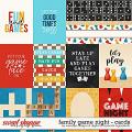 Family game night - Cards by Digital Scrapbook Ingredients & WendyP Designs