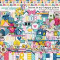 Home Is My Happy Place-Kit by Amanda Yi Designs & Meghan Mullens