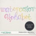 Watercolor Alphabet 1 by Laura Wilkerson