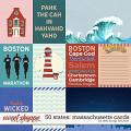 50 States: Massachusetts Cards by Kelly Bangs Creative 50 States: Massachusetts Cards by Kelly Bangs Creative