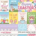 Little Pets Easter Cards by lliella designs