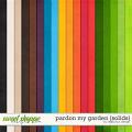 Pardon My Garden {Solids} by Digilicious Design