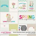 Love Blooms Here Pocket Cards by Ponytails