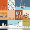 50 states: Utah Cards by Kelly Bangs Creative