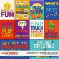 Children's Museum Cards by Clever Monkey Graphics 