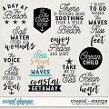 Coastal | Stamps by Digital Scrapbook Ingredients