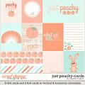 Just Peachy-Cards by Meghan Mullens