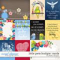 Little Pets Budgie Cards by lliella designs