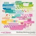 Flocking Fabulous {Washi} by Digilicious Design