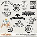 Wild And Magical | Stamps by Digital Scrapbook Ingredients