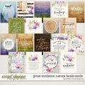Great Outdoors: Nature Heals Cards by Kristin Cronin-Barrow 