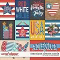 American Dream Cards by Clever Monkey Graphics