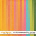 Good Morning Sunshine {Ombre Solids} by Digilicious Design