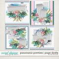 PANORAMIC PRETTIES | PAGE DRAFTS by The Nifty Pixel