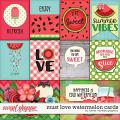 Must Love Watermelon Cards by Clever Monkey Graphics Must Love Watermelon Cards by Clever Monkey Graphics