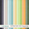 Birthday Bash: Baby Boy {Solids} by Digilicious Design Birthday Bash: Baby Boy {Solids} by Digilicious Design