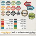 Back to (online) School Stickers by JoCee Designs